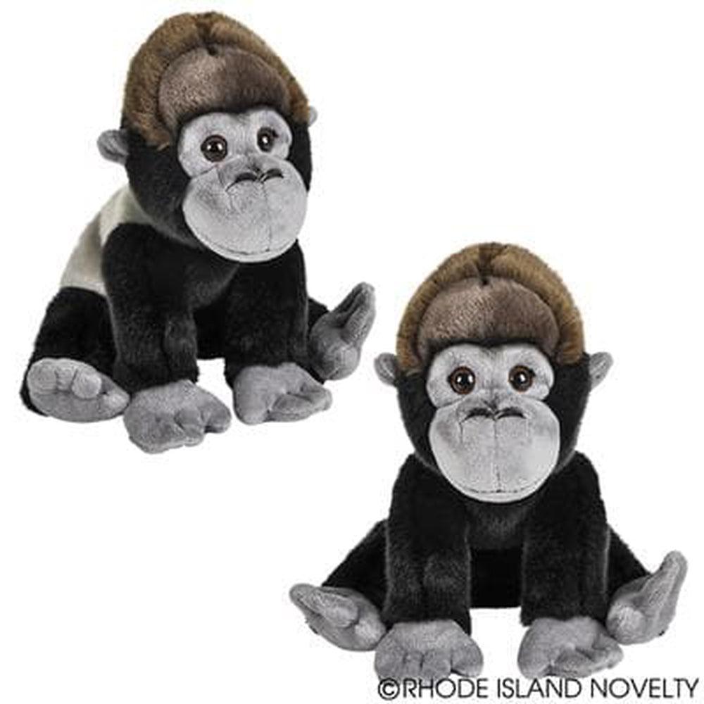 12 Pieces of Heirloom Soft and Flexible Gorilla Plush Toys