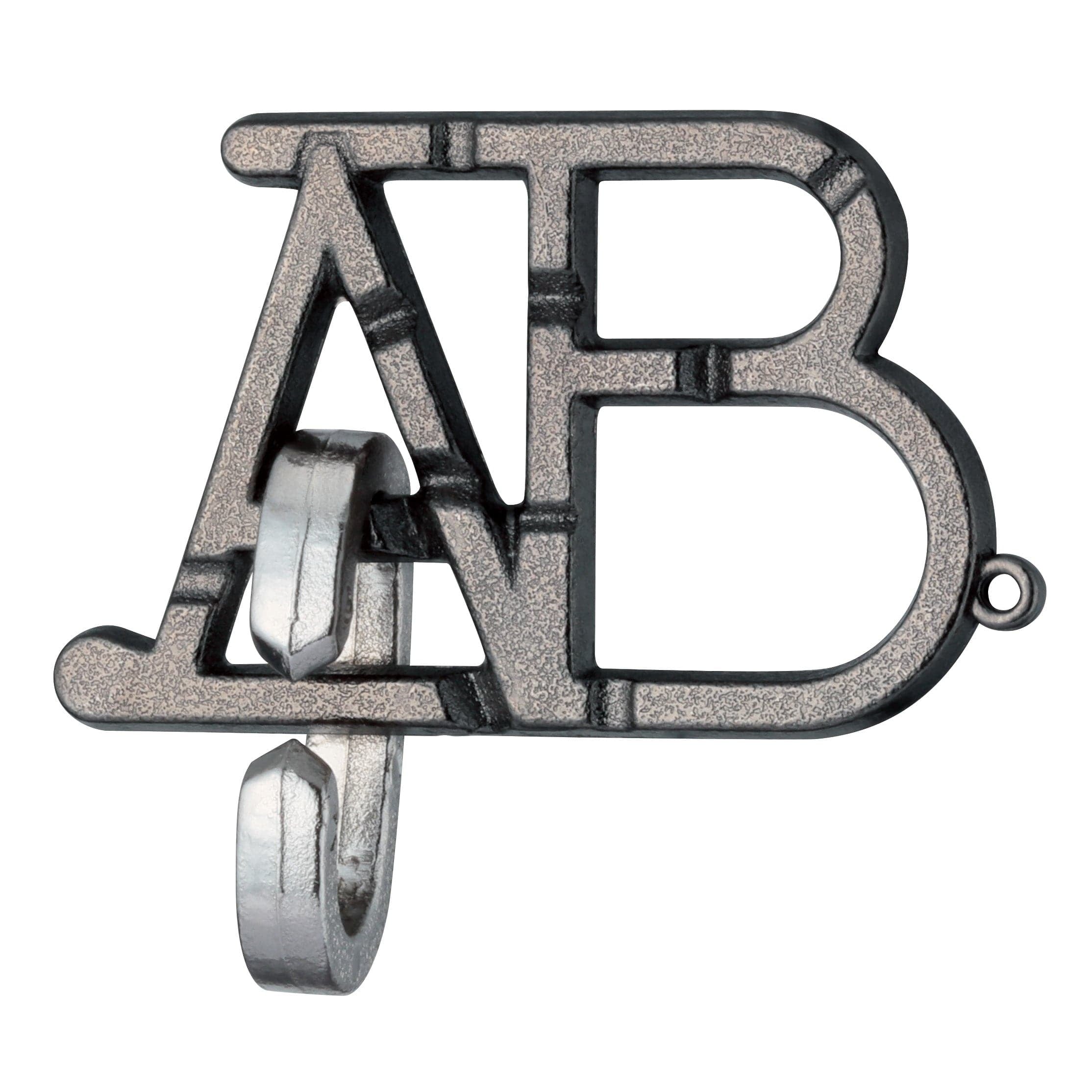 Hanayama Cast Metal Brain Teaser Puzzle - ABC - Difficulty Level 1 for Beginners