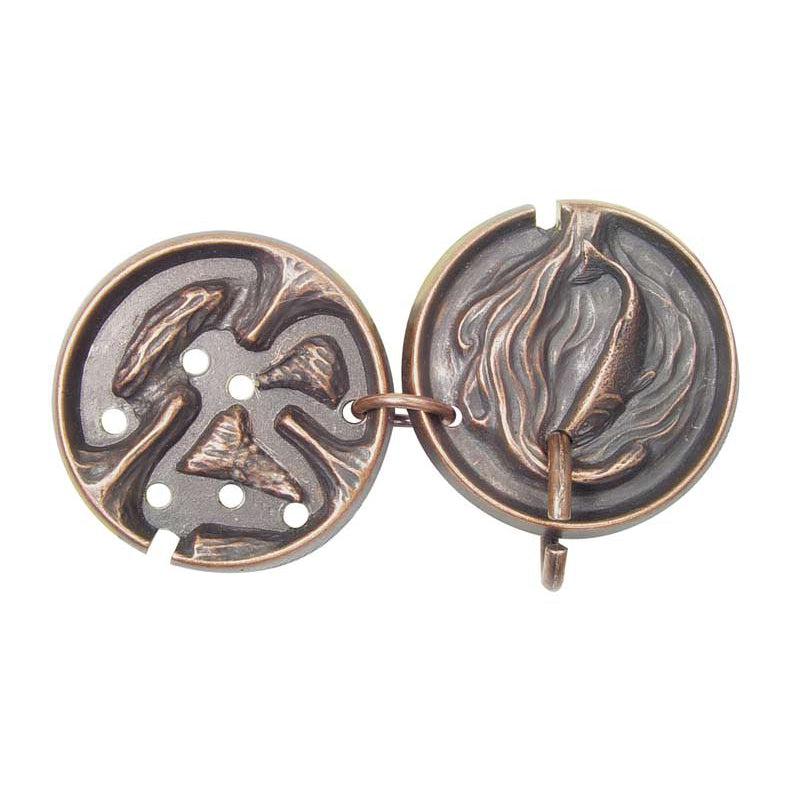 Hanayama Level 2 Cast Metal Puzzle - Medal Style