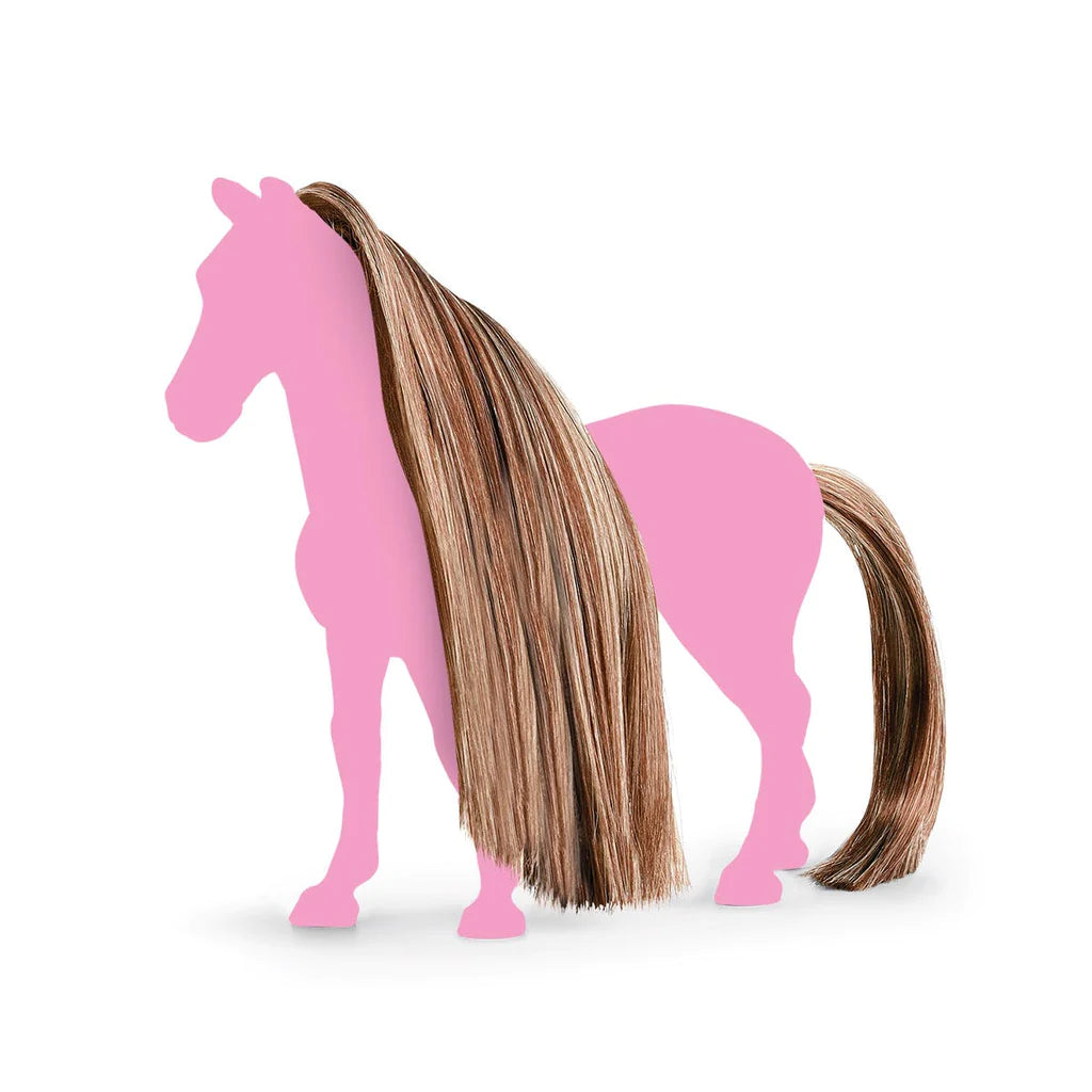 Schleich Brown - Gold Hair Beauty Horses for Stunning Hairstyles