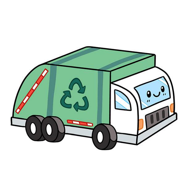 12-Inch Squishables Go! Garbage Truck - Ideal for Ages 3+