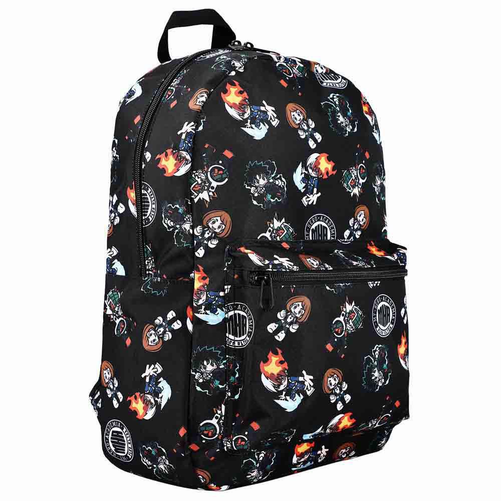 Adorable My Hero Academia Chibi AOP Backpack with Adjustable Straps