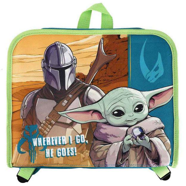 Star Wars The Mandalorian-themed Hanging Backpack for Kids with Tablet Display Function