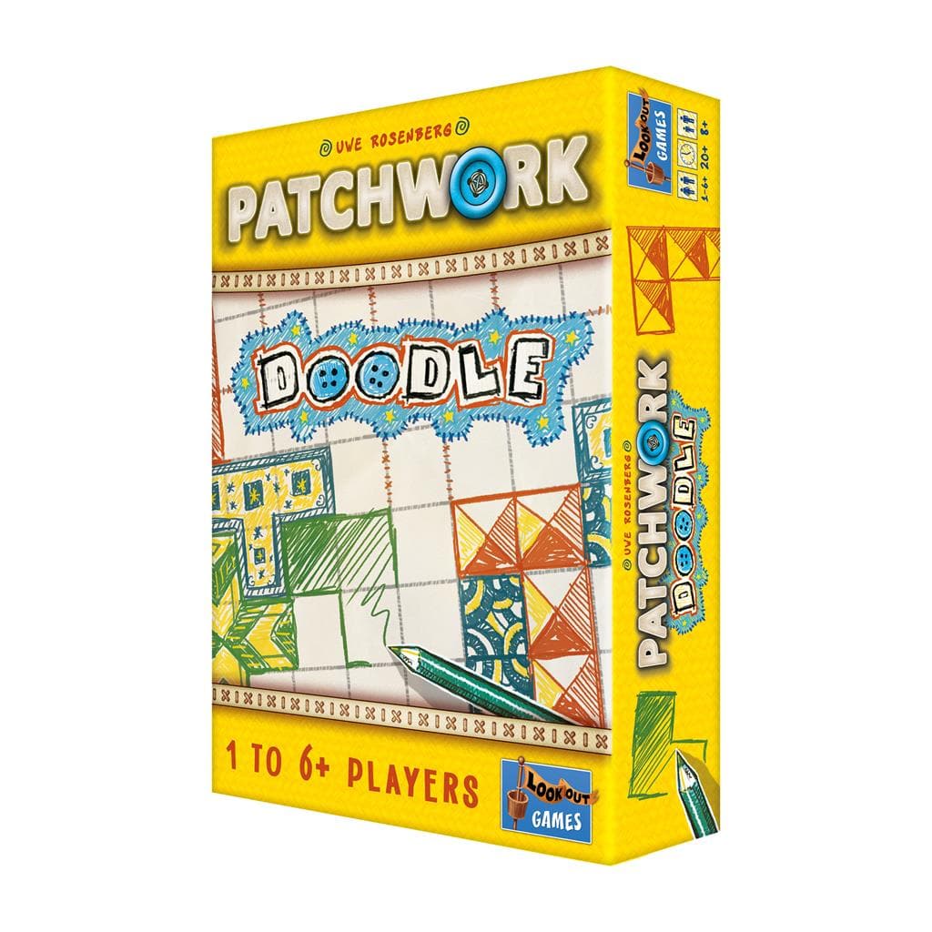 Patchwork Doodle Roll-and-Write Board Game