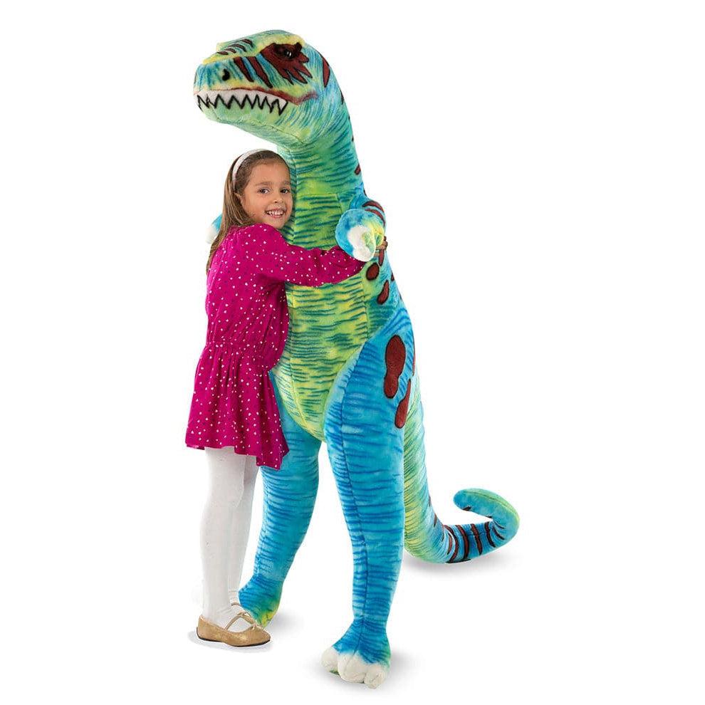 Enormous Lifelike T-Rex Dinosaur Stuffed Animal - A Gigantic and Multi - colored Plush Toy
