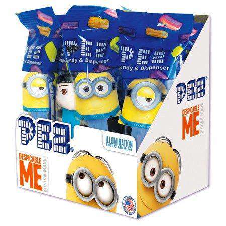 Despicable Me Minions Assorted Styles PEZ Blister Card Candy Dispenser