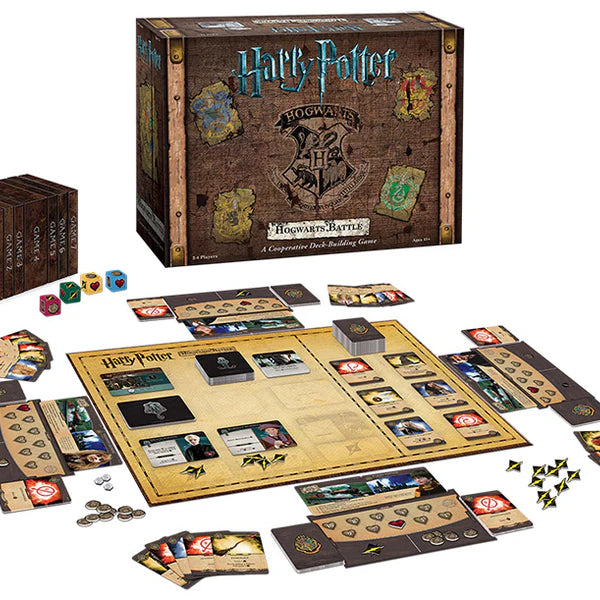 Harry Potter Hogwarts Battle: An Exciting Cooperative Deck - Building Dice Game
