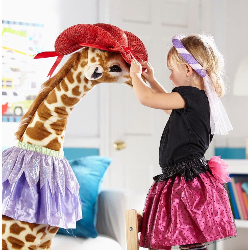 Giant Lifelike Giraffe Plush Toy - Ideal for Nursery Decor