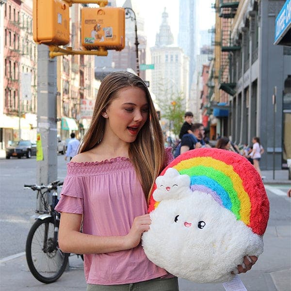 15-Inch Rainbow Squishables: Huggable and Symbolic