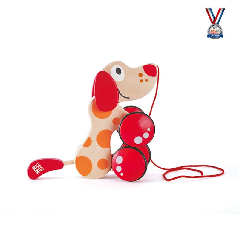 Hape Pull - Along Toy: Pepe the Playful Puppy