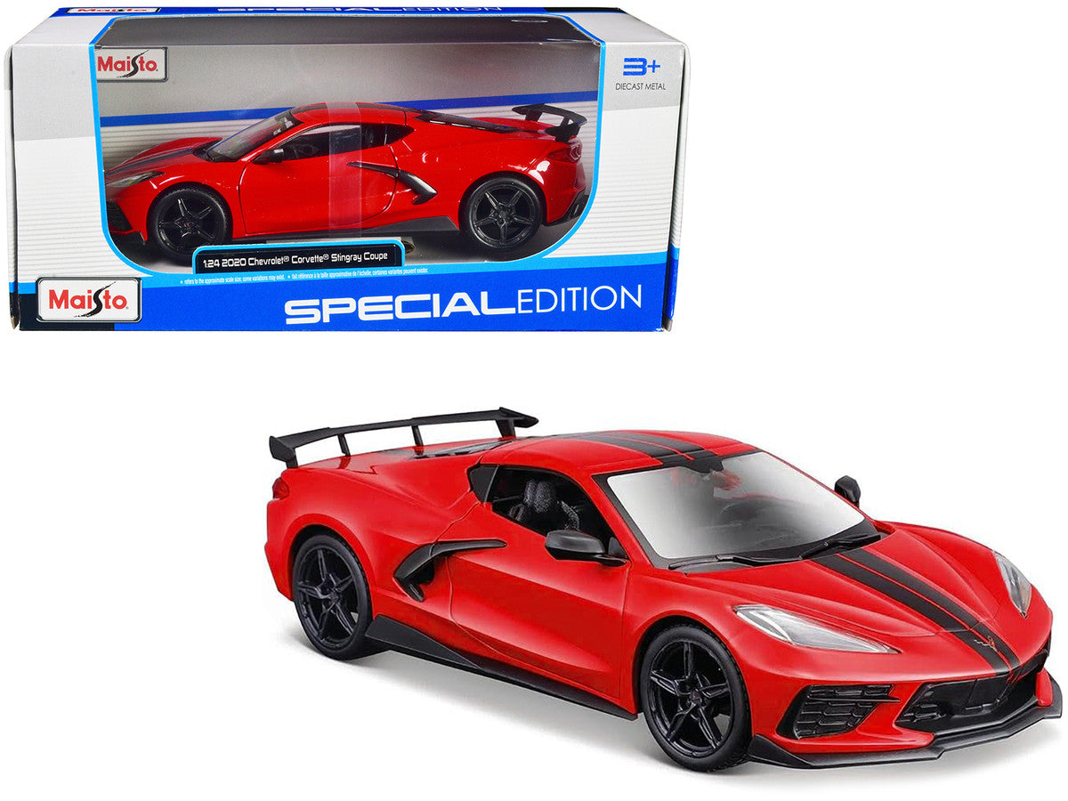 2020 Chevrolet Corvette Stingray Special Edition 1:24 Scale High - Wing Die - Cast Model