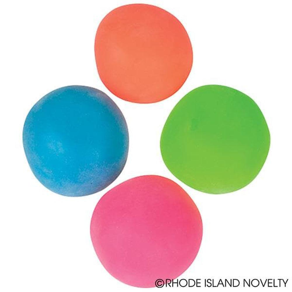 2.25 - Inch Assorted - Color Stretchable and Bouncy Stress - Relieving Balls
