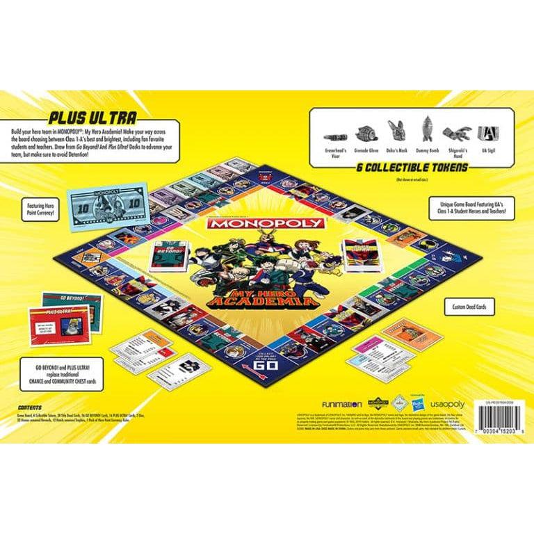 Exciting My Hero Academia Themed Monopoly Board Game