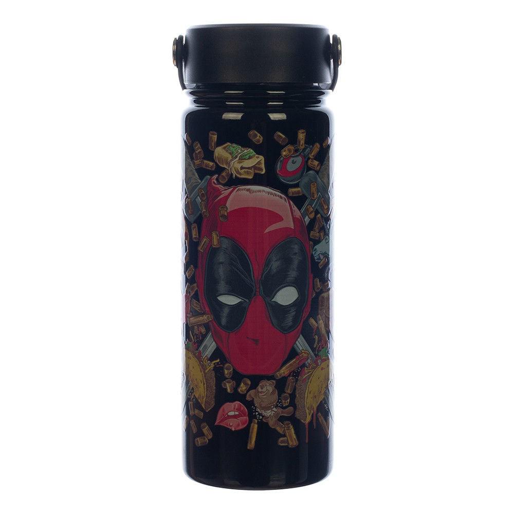 17 oz. UV-resistant Marvel Deadpool Stainless Steel Vacuum-insulated Bottle