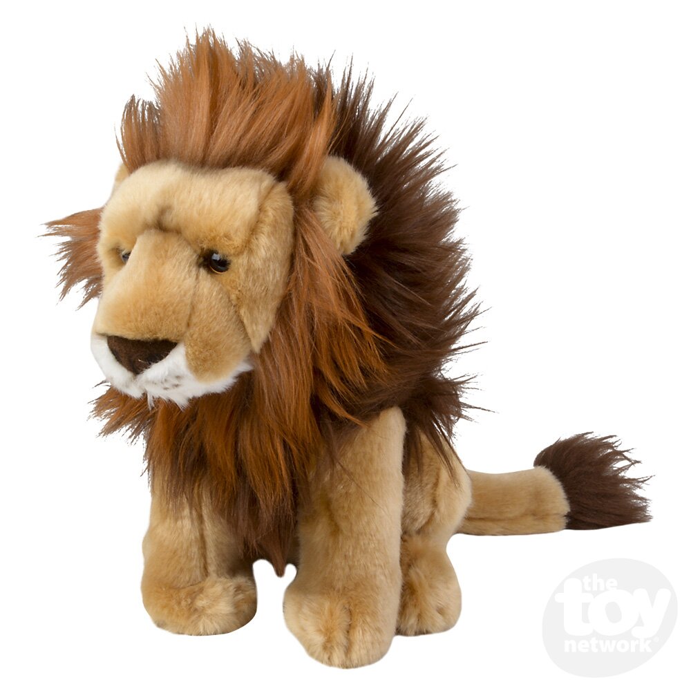 12-Inch Heirloom Soft and Furry Floppy Lion Toy
