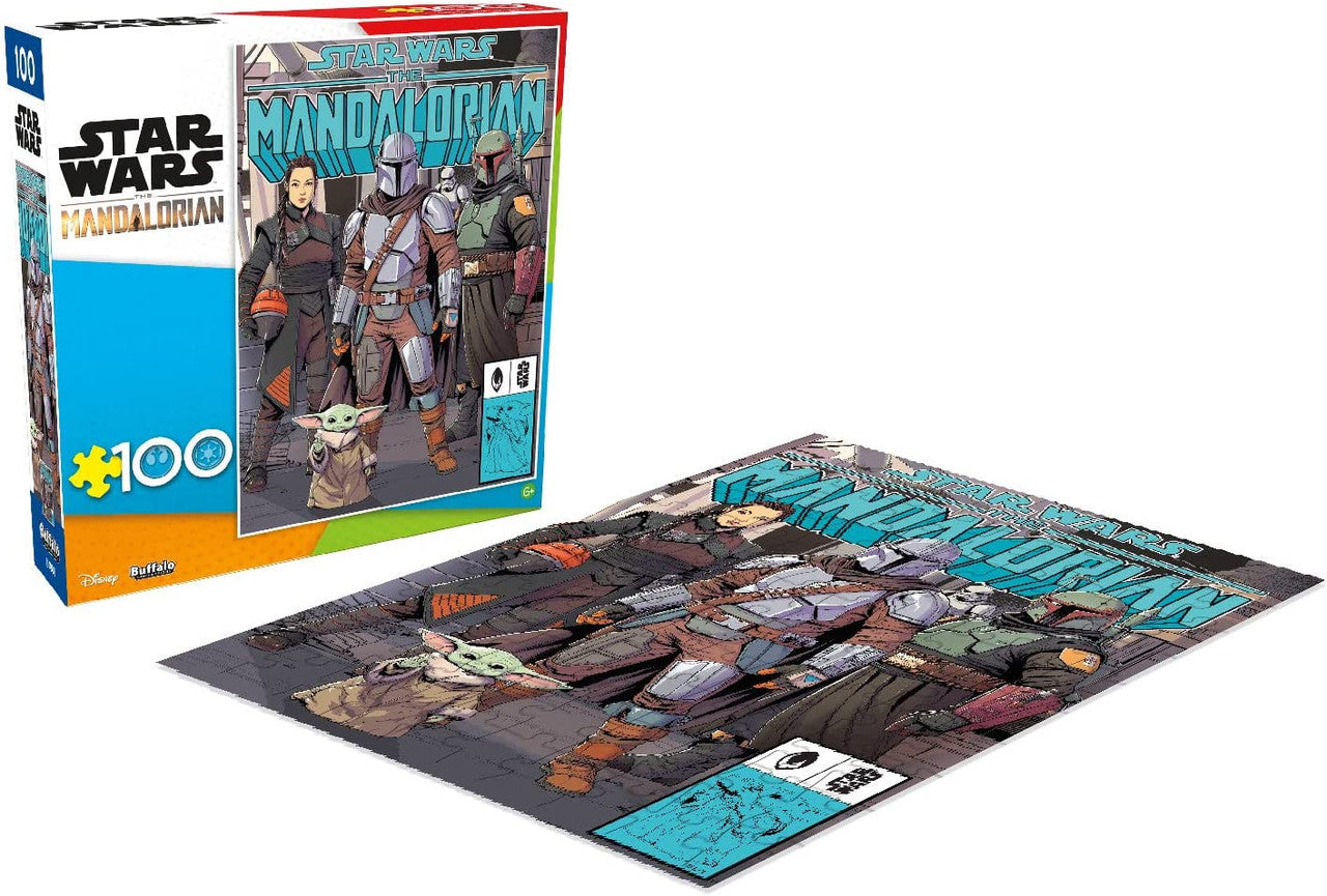 Star Wars: The Mandalorian - 100 Piece Legendary Bounty Puzzle