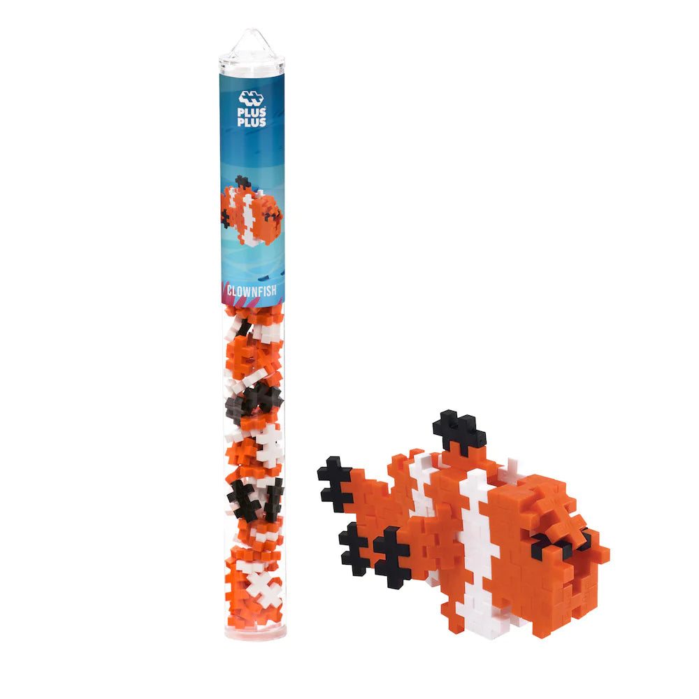 Plus-Plus 70-Piece Clownfish Tube: Endless Creative Possibilities