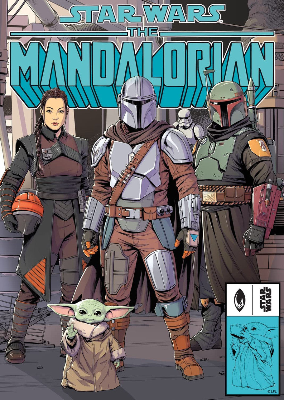Star Wars: The Mandalorian - 100 Piece Legendary Bounty Puzzle
