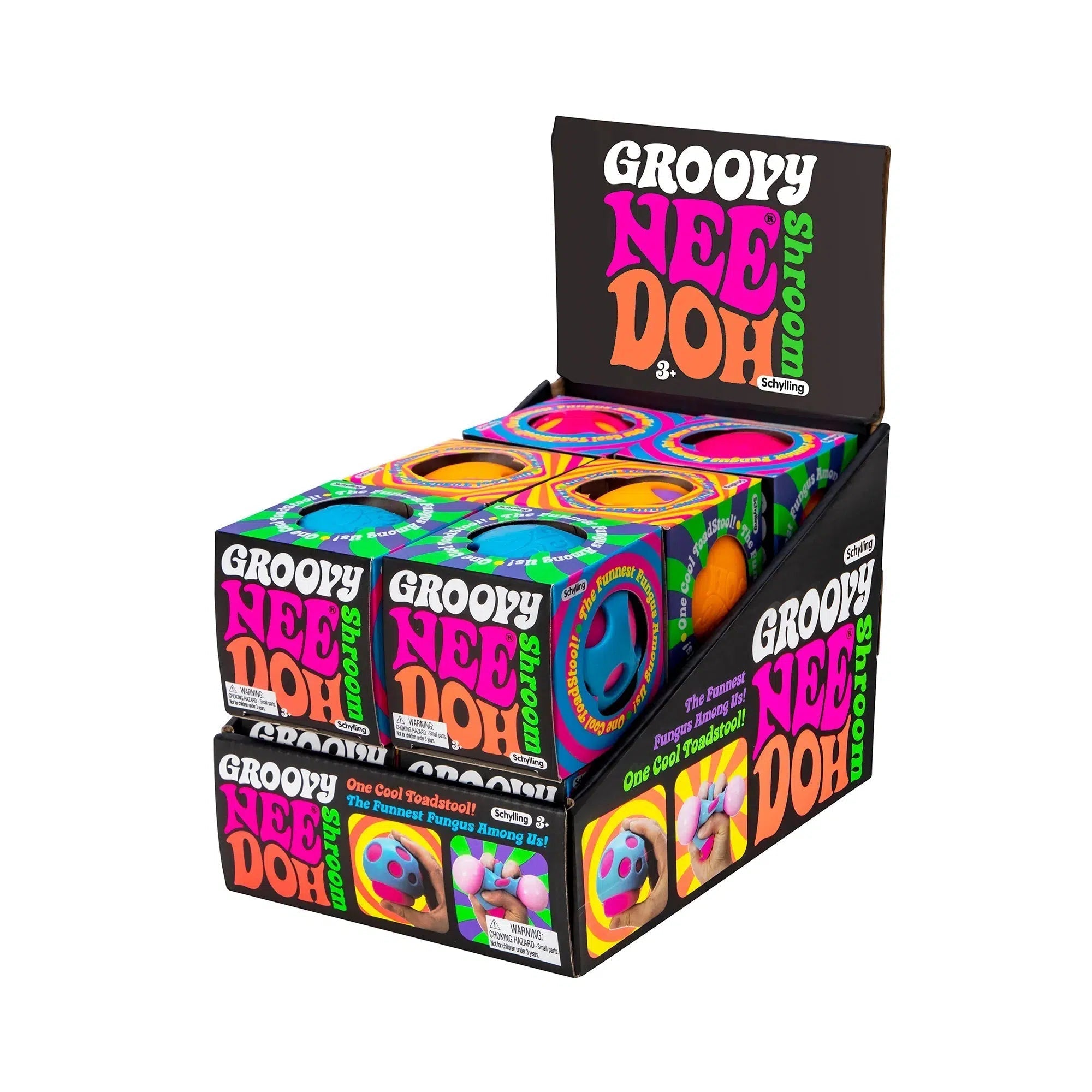 Funky Mushroom - Shaped Fidget Toy Groovy Shroom Needoh