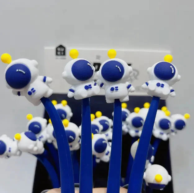 Astronaut-Inspired Space Wiggle Gel Pen with Fine Tip