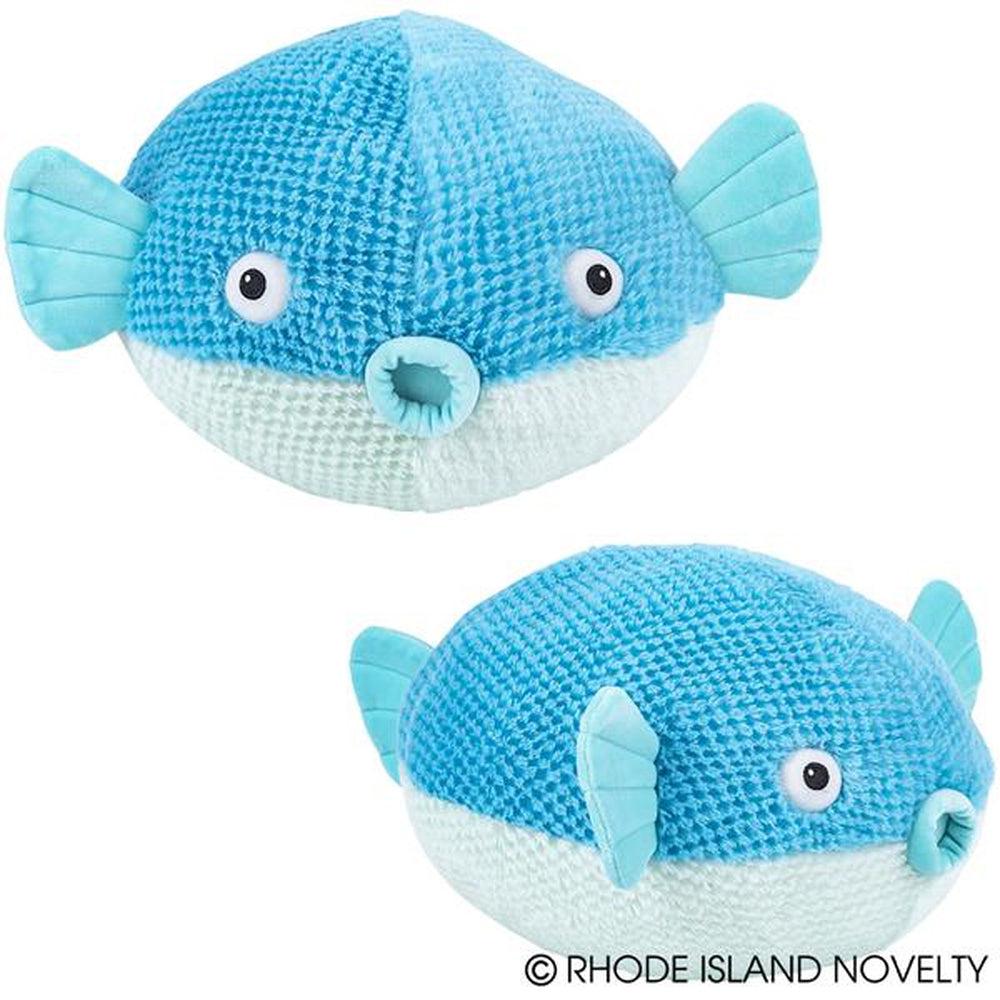 16-Inch Adorable and Soft Plush Puffer Fish Toy