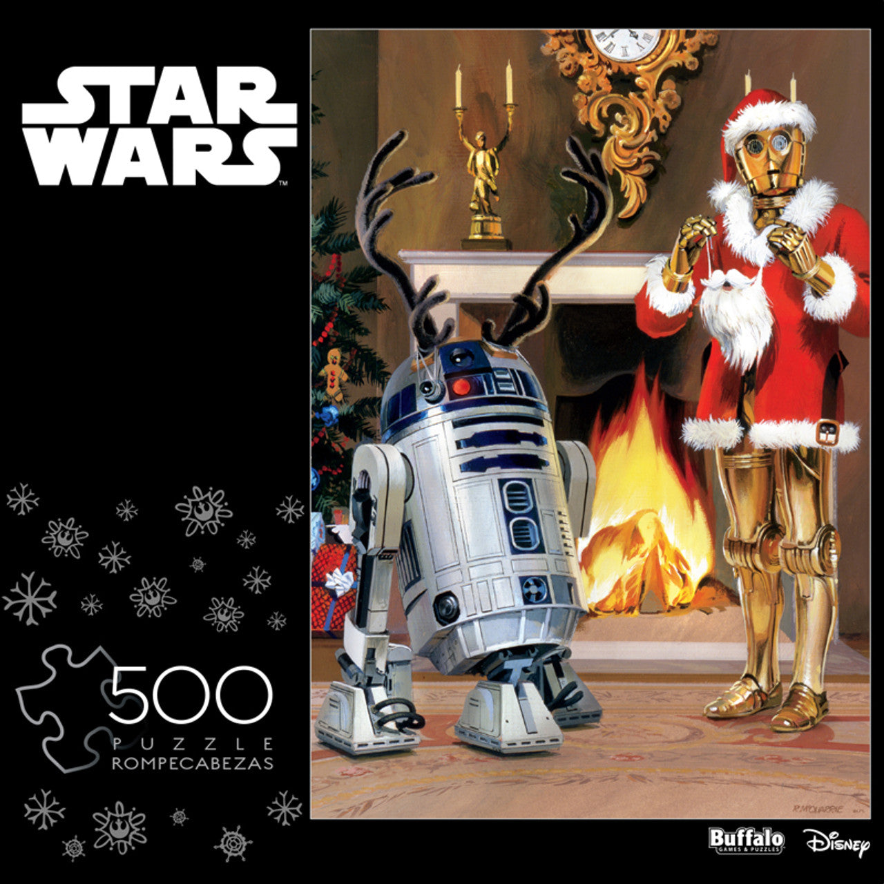 Star Wars Christmas: 500 - Piece 'All I Want For Christmas is R2' Puzzle
