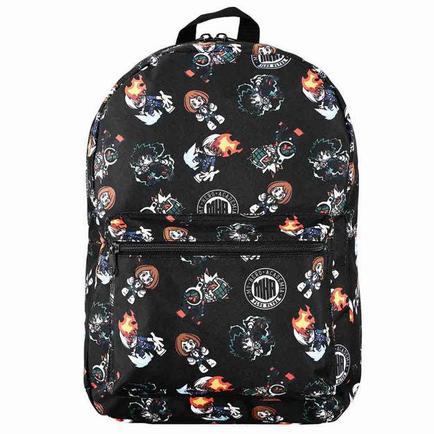 Adorable My Hero Academia Chibi AOP Backpack with Adjustable Straps