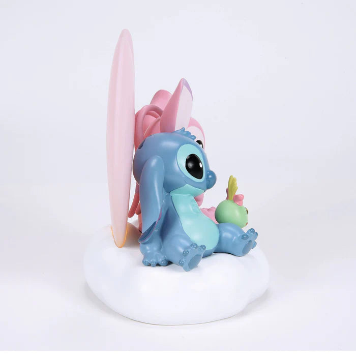Illuminating Stitch, Angela and Scrump Light - Up Collectible Figurine