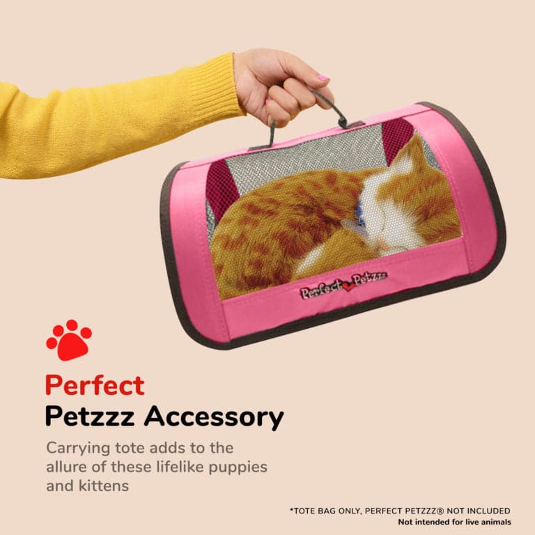 High - Quality Perfect Petzzz Travel Accessories - Stylish Pink Tote Bag