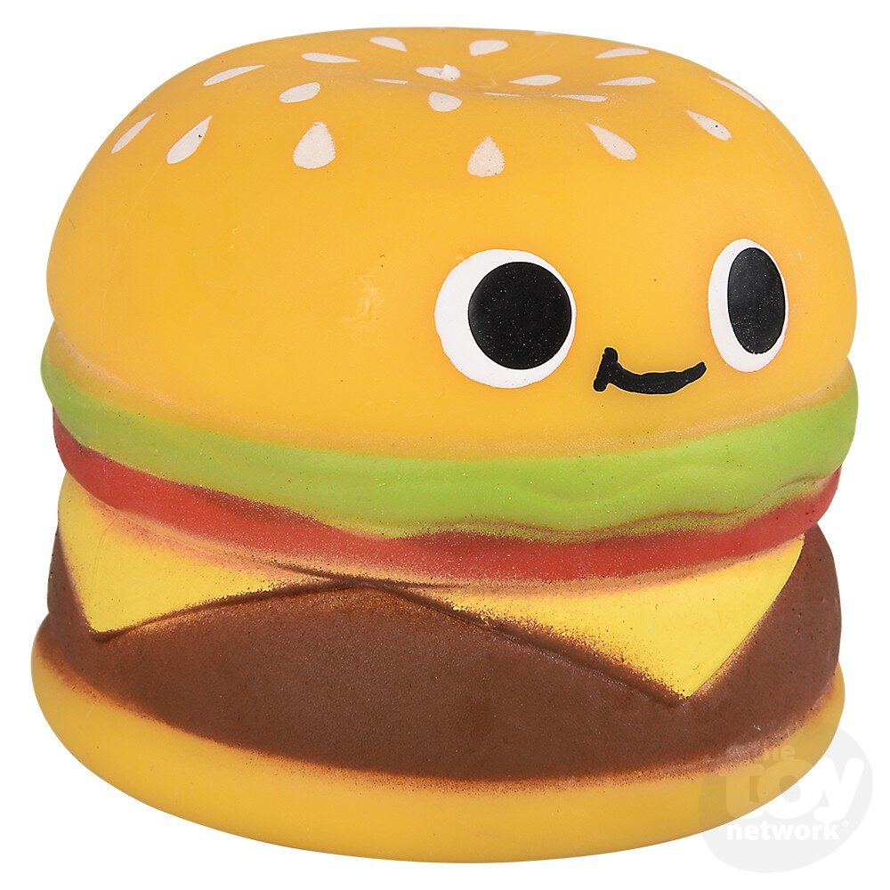 Three-piece Set of Squishable and Stretchable Fast Food Items
