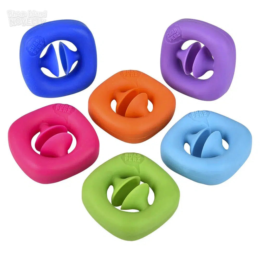 2.25-Inch Assorted Colors Snapperz Fidget Toy for Kids