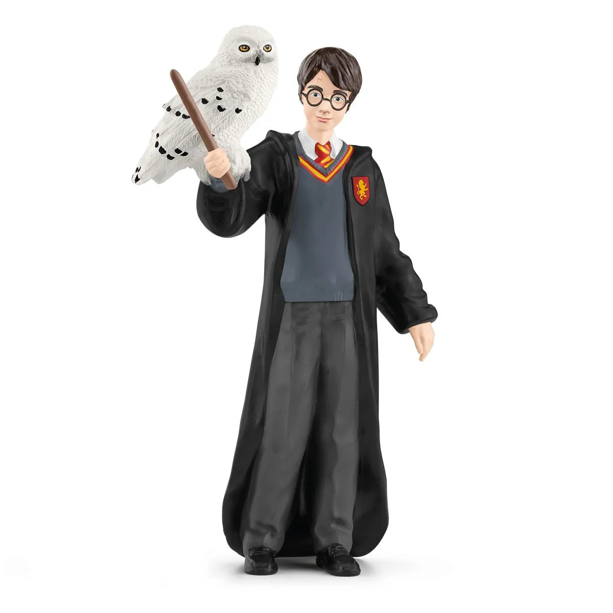 The Magical Duo: Harry Potter and His Faithful Snowy Owl Hedwig Figurine