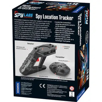 Spy Labs Ultrasonic Spy Location Tracking Device for Treasure Hunting and Surveillance
