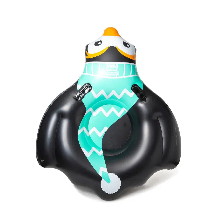 Inflatable Penguin - Shaped Snow Tube for Fun Sledding