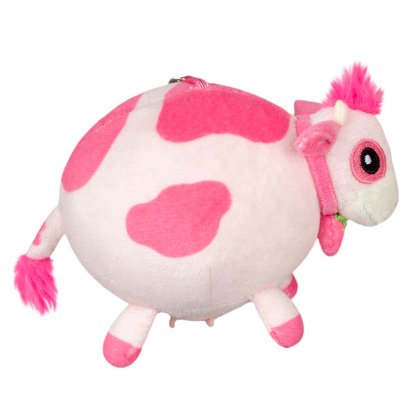 Micro Squishy Toys - Set of 3 Strawberry Cow Designs