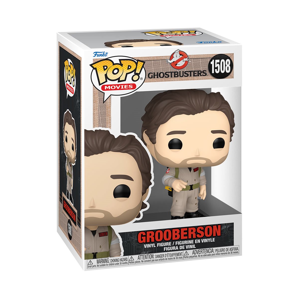 Collectible Ghostbusters: Frozen Empire Grooberson Vinyl Figure by Funko Pop! - Ideal for Fans