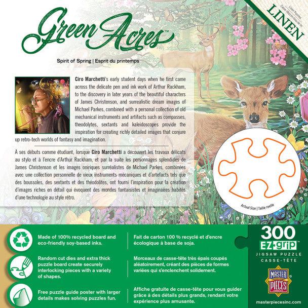Green Acres Collection - Spirit of Spring 300 Piece Easy-Grip Jigsaw Puzzle