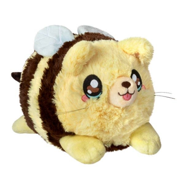 7 - Inch Mini Soft and Collectible Cat Bee Squishable