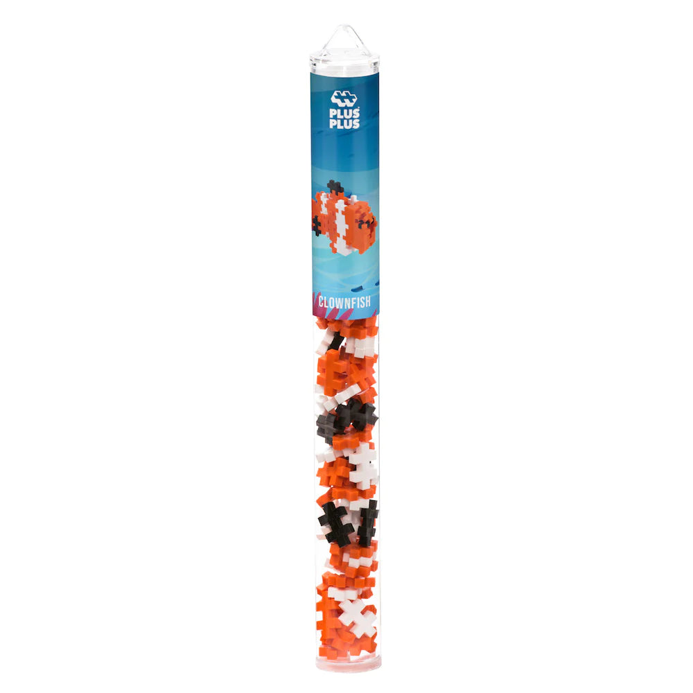 Plus-Plus 70-Piece Clownfish Tube: Endless Creative Possibilities