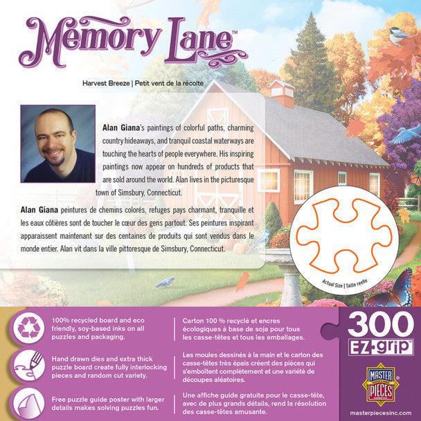 300-Piece EzGrip Memory Lane Harvest Breeze Puzzle for Easy Assembly