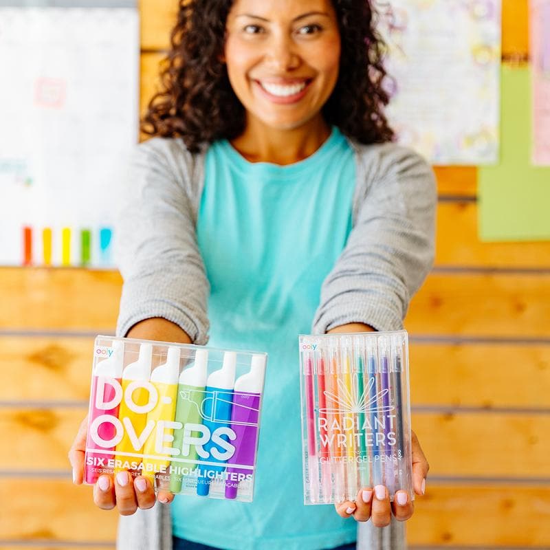 Sparkling Radiant Writers Glitter Gel Pens Set for Creative Writing and Drawing