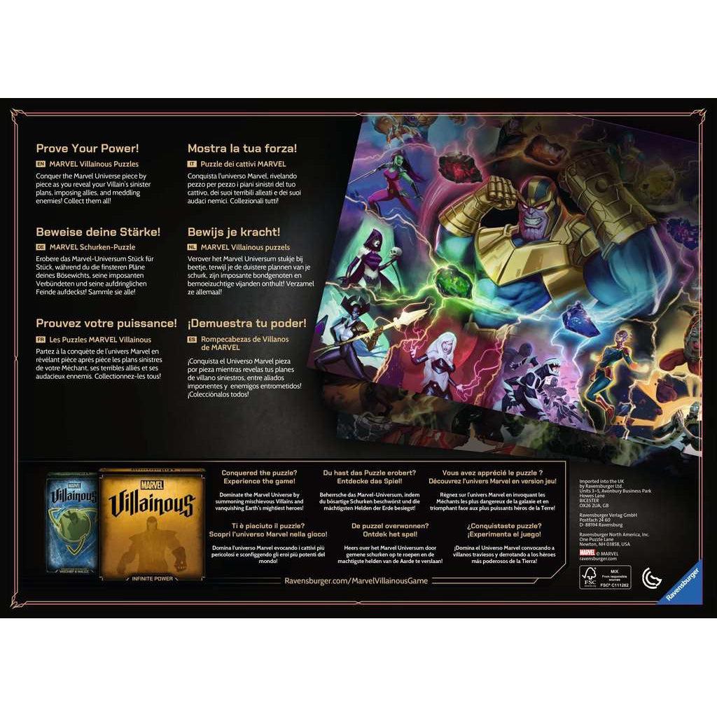 Marvel Villainous: 1000-Piece Hela Puzzle - Ideal for Comic Fans