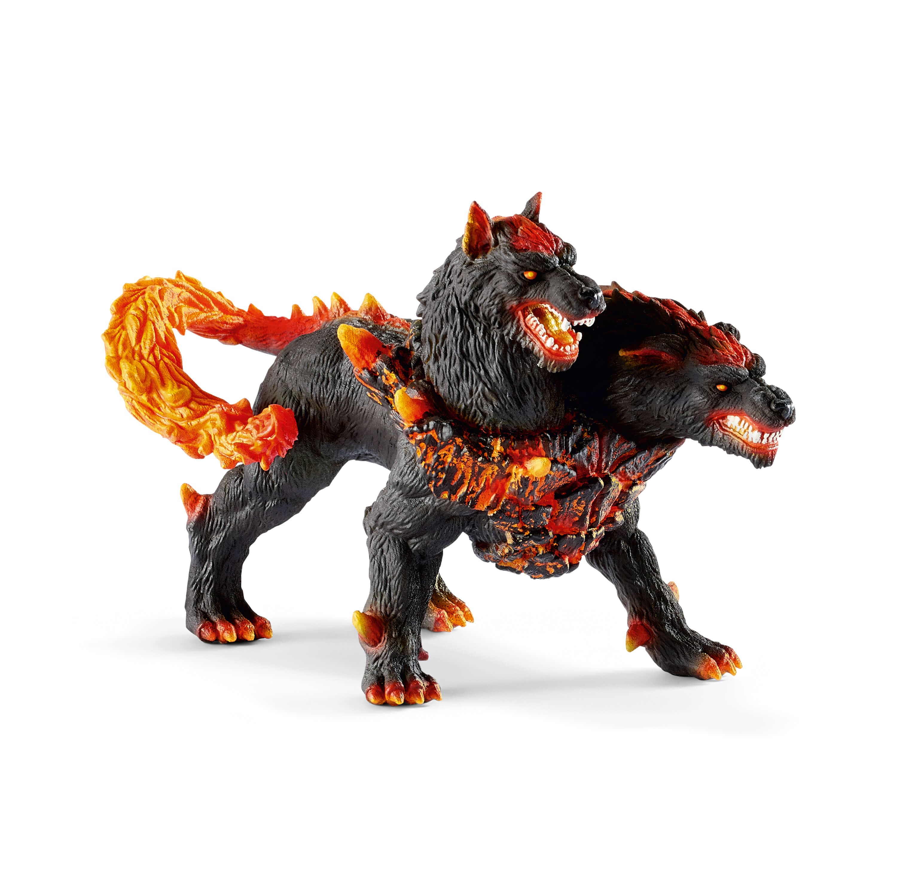 Fiery Two - Headed Hellhound Monster