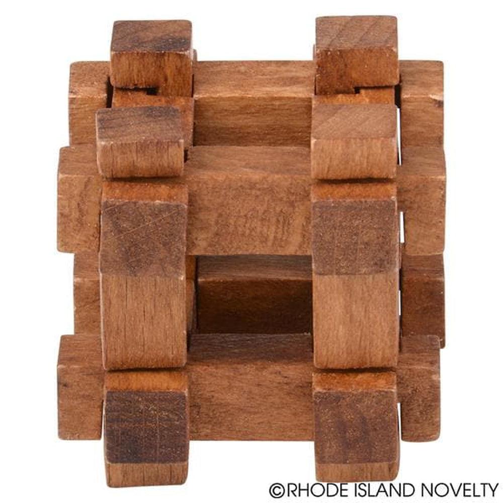 1.75-Inch Challenging Wooden Brainteaser for Ages 6+