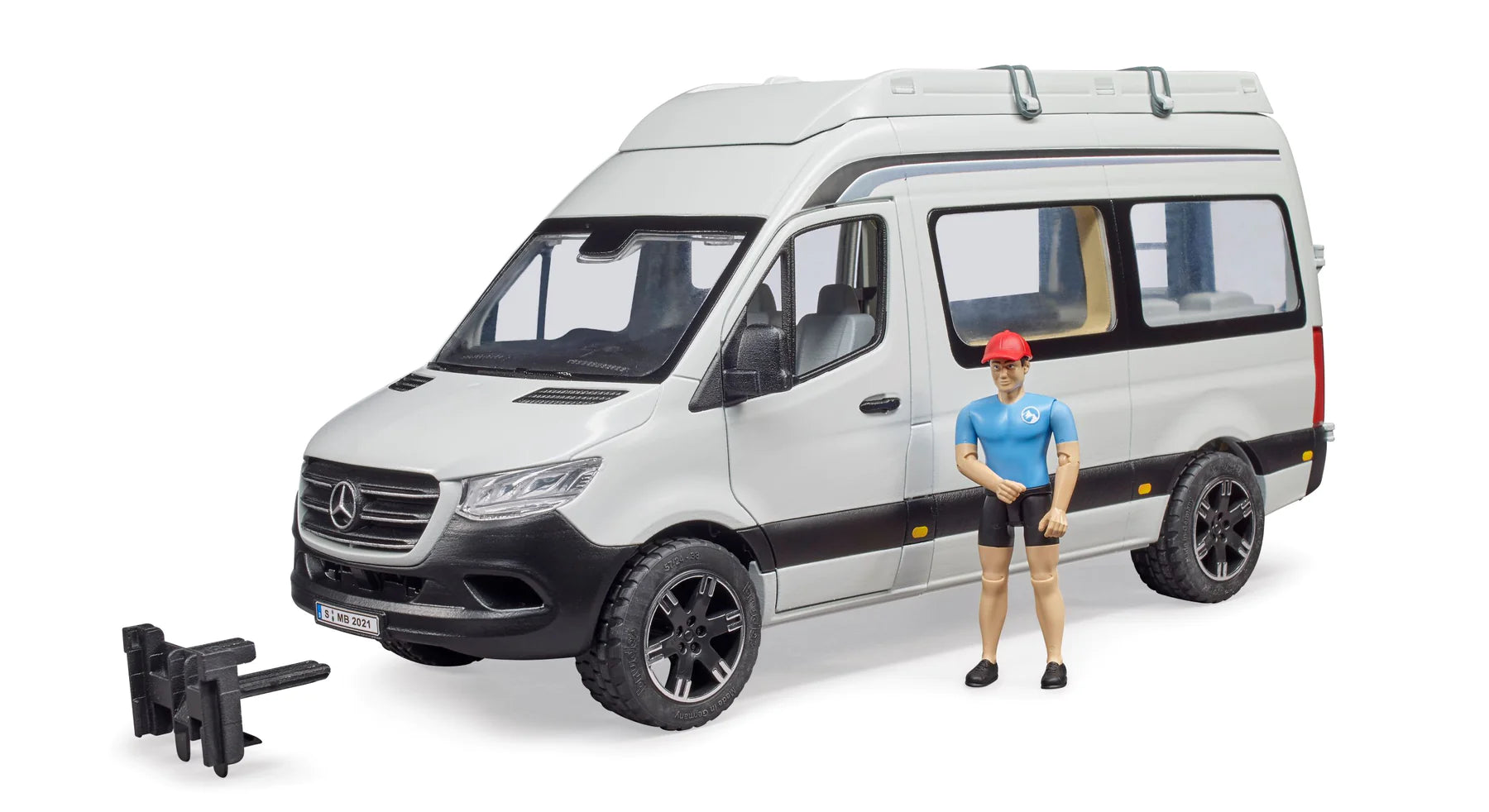 High - Detail MB Sprinter Camper with Driver for Young Campers