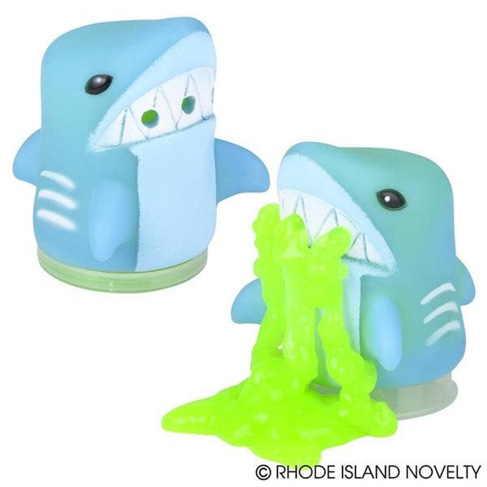 Three-piece Squeezable Shark Slime Toy
