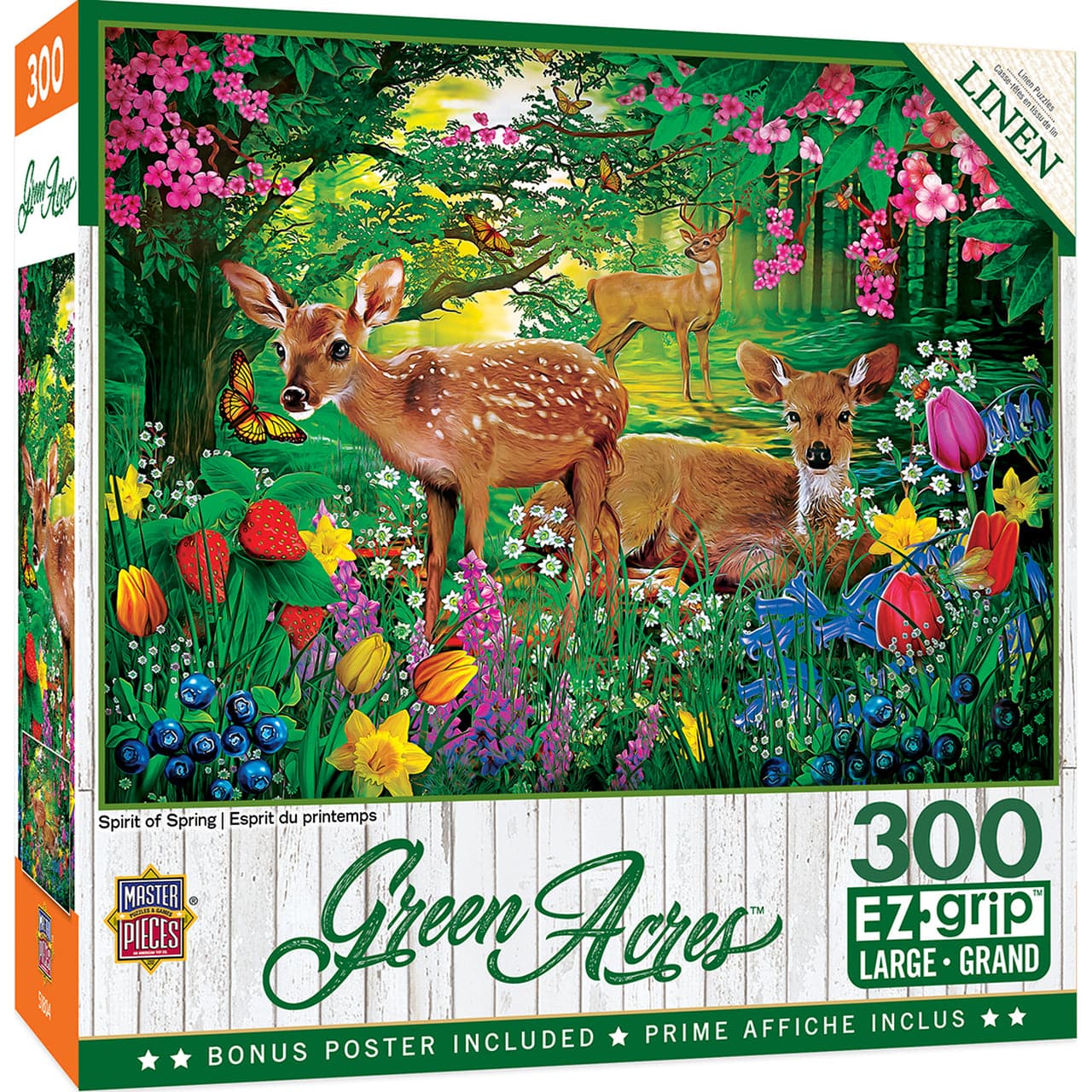 Green Acres Collection - Spirit of Spring 300 Piece Easy-Grip Jigsaw Puzzle