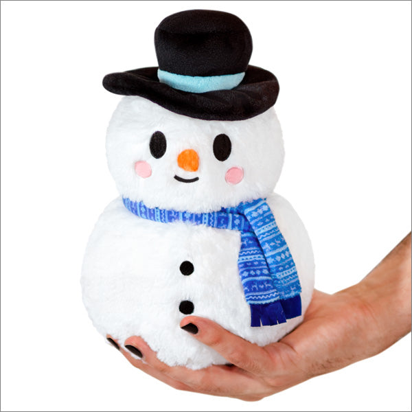7-Inch Adorable Mini Squishable Snowman for Winter Fun