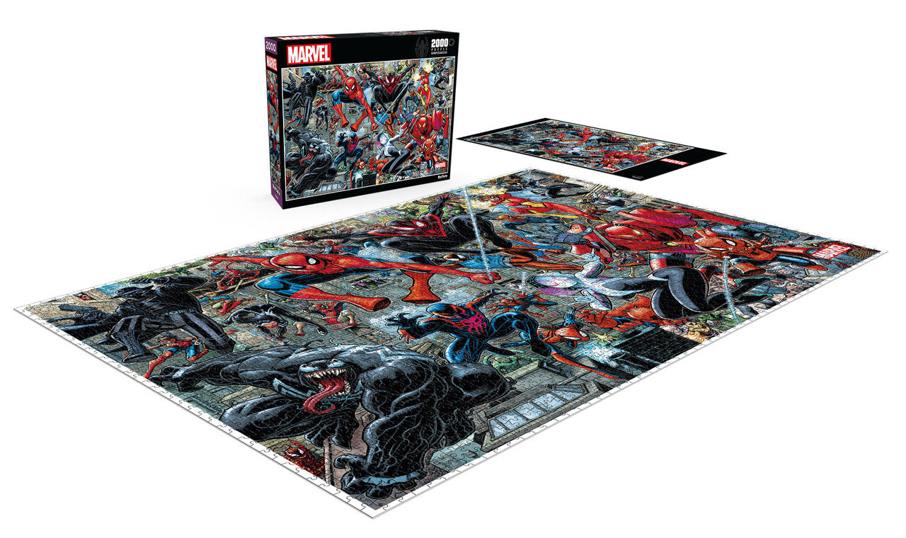 Marvel Spider-Verse 2000 Piece Jigsaw Puzzle for Puzzle Enthusiasts