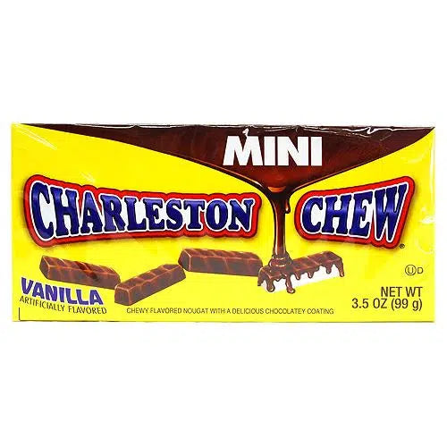3.5-oz Mini Vanilla Charleston Chew Candy Bars in Theater Box